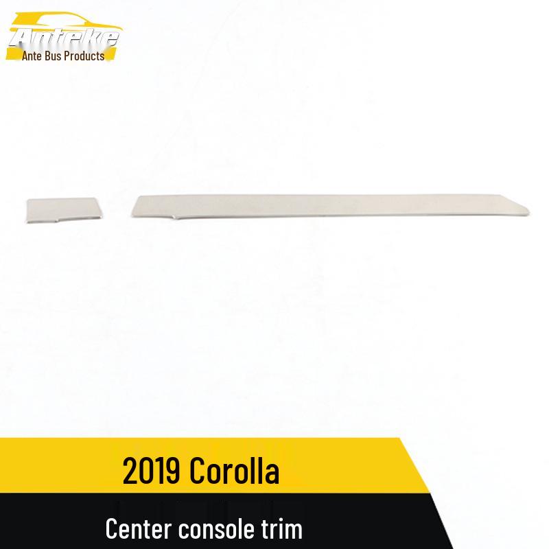 Exclusive Corolla Center Console Trim: 38CM Horizontal Screen Dashboard Decorative Sticker