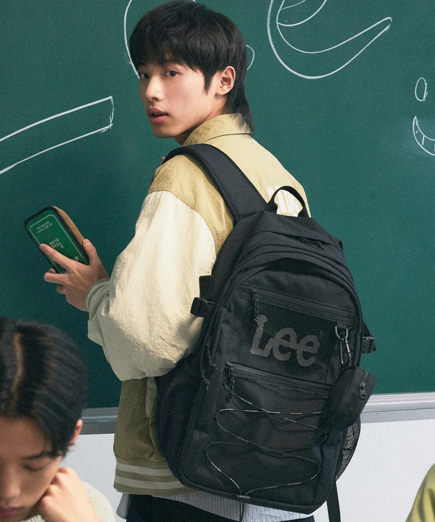 Lee Cordura String Rucksack Black