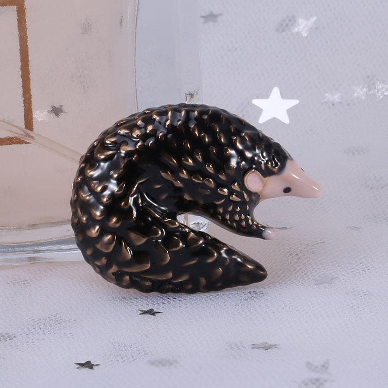 Alloy Drip Pangolin Brooch, Fashion Creative Animal Brooch, Versatile Clothing Pin