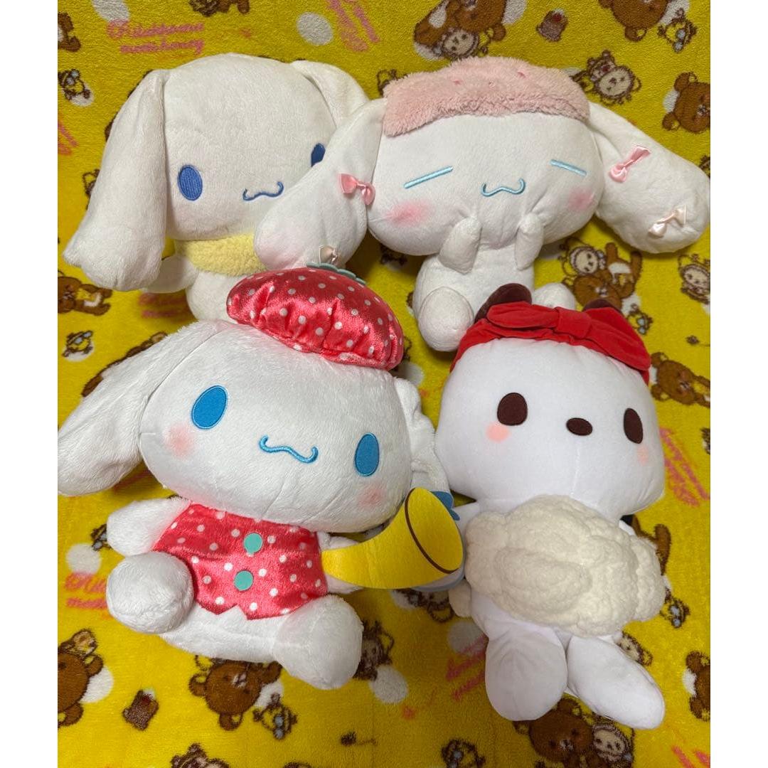 Sanrio Cinnamoroll Pochacco stuffed toy set bulk sale
