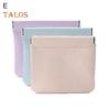 3Pcs Portable Storage Bag Lightweight Snap Closure Organizer Makeup Pouch Versatile Pocket Cosmetic Bag