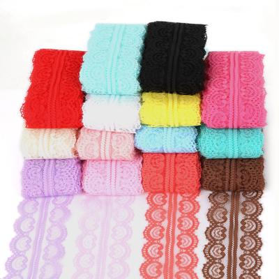 White Lace Ribbon Handicrafts Embroidered Net Lace Trim Fabric Ribbon DIY Sewing Accessories
