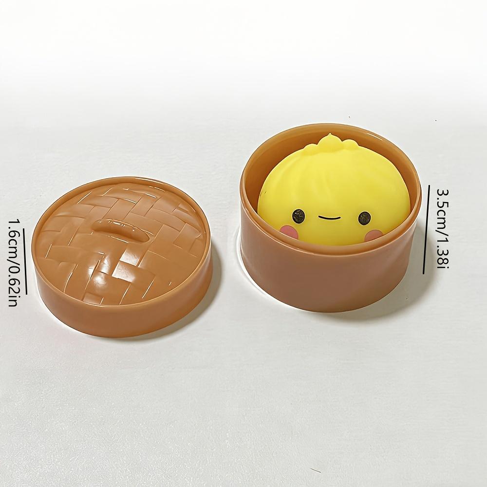 1 Peça Brinquedo Squishy em Forma de Pão, Brinquedo Macio Moldável para Apertar, Boneca Fofa para Alívio do Estresse para Crianças, Acessório de Lazer para Descompressão no Escritório