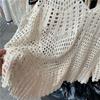 Women's Hollowed-Out Knit Vest - Summer 2025 Trendy French Design