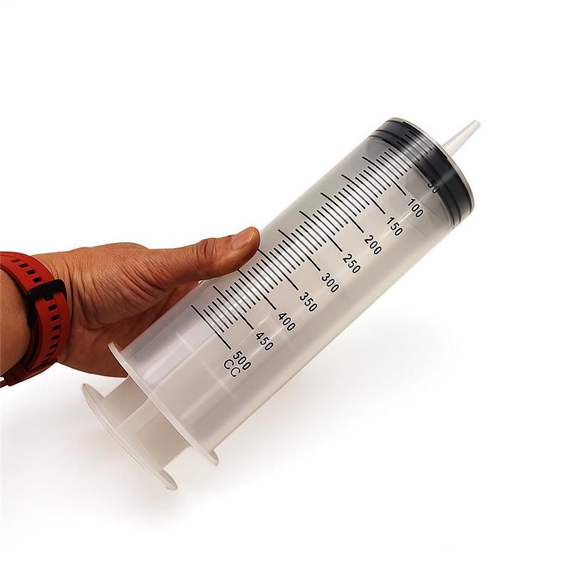 Large Capacity Disposable Enema Kit with Syringe Tips (150-500ml)