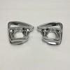 For CX-5 CX5 2015 2016 Car Body Front Fog Light Lamp Detector Frame Stick Styling ABS Chrome Cover Trim Sticks Parts 2pcs