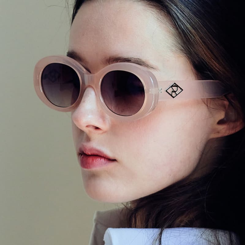 

RECLOW RECLOW CREAM NO.1 PINK SUNGLASS Sunglasses free