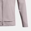 Under Armour FW24 Sports Hooded Zip Woven Jacket Men Jackets Gray Purple 1376794-015
