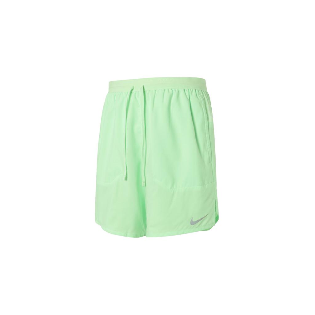 Nike Dri-Fit Jednobarevné Středně Vysoké Dva v Jednom Běžecké Ležérní Šortky Pánské Šortky Zelené DM4760-376