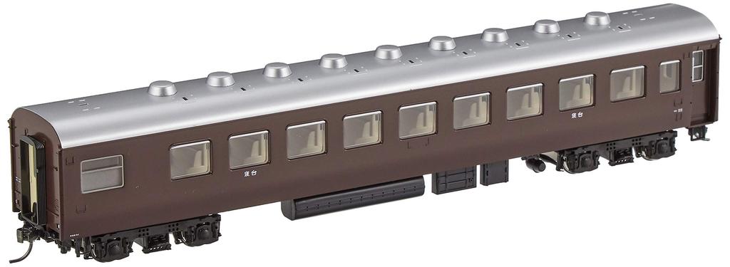 TOMIX HO Měřítko Ohane Typ 17 Hnědý Železniční Model Osobní Vůz HO-5018