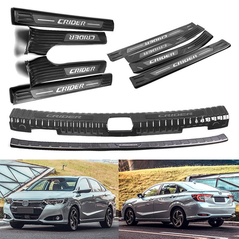 

Защита бампера и накладки на пороги Honda Crider - Подходит для 19 моделей, Наклейки на педали из нержавеющей стали