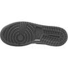 New Jordan Air Jordan 1 Slip-Resistant Cushioning Mid-Top Kids' Running Shoes Black Gray Color Kids' DQ8423-001