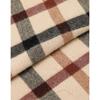 Daks 100  Cashmere Reversible Shawl Brown Check Dcmu6f833w2
