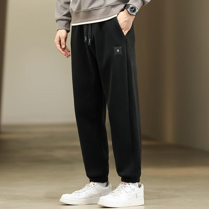 FAPAI Men's Fleece-Lined Jogger Pants