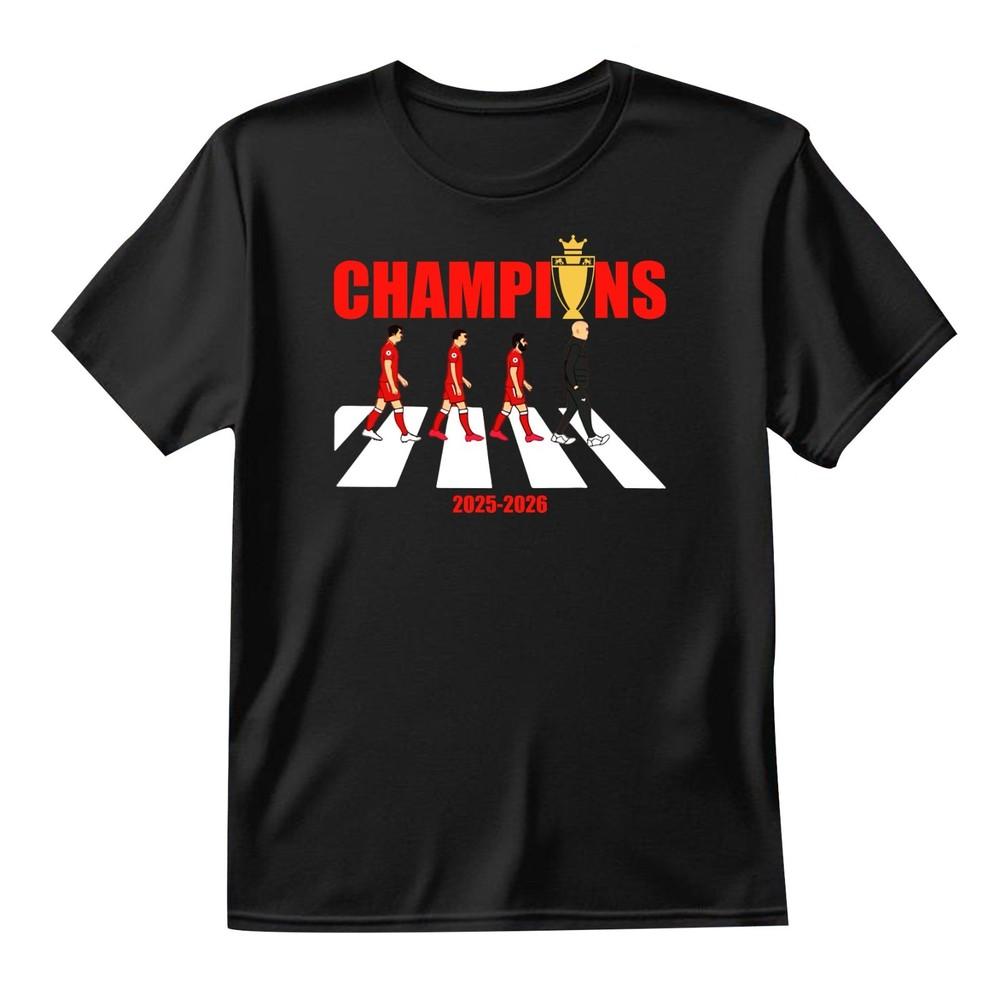 Champions Football TShirt Funny Winner 2026 League Zebra Walking Legends Tee