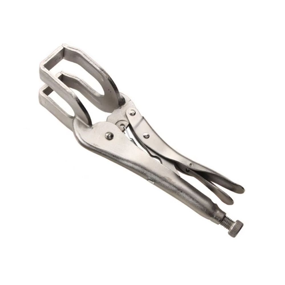 Adjustable Locking Welding Jaw Pliers U-shaped Grip Vise Pliers Pipe Welding Butt Pliers Riveting
