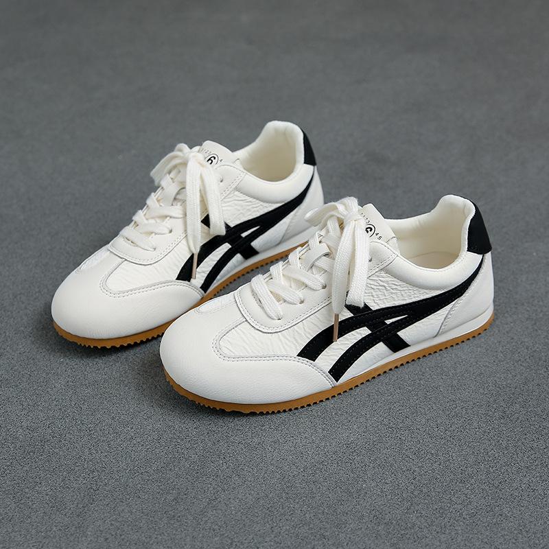 Retro Soft-soled German Training Shoes Women's 2025 Spring New Casual Single Shoes Fashion Versatile Sports Forrest Gump Shoes Board Shoes Tide