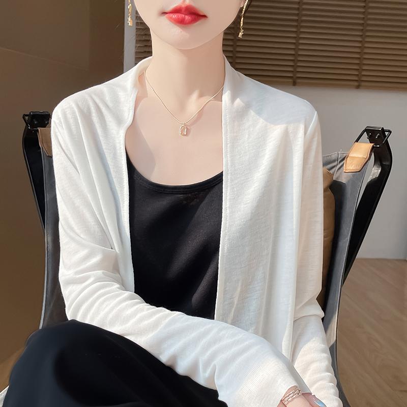 

Женская летняя рубашка из шелка тутового шелкопряда, 50% шелка, 50% полиэстера, дышащая, легкая, с короткими рукавами, для поездок на работу, повседневная мода XL белый