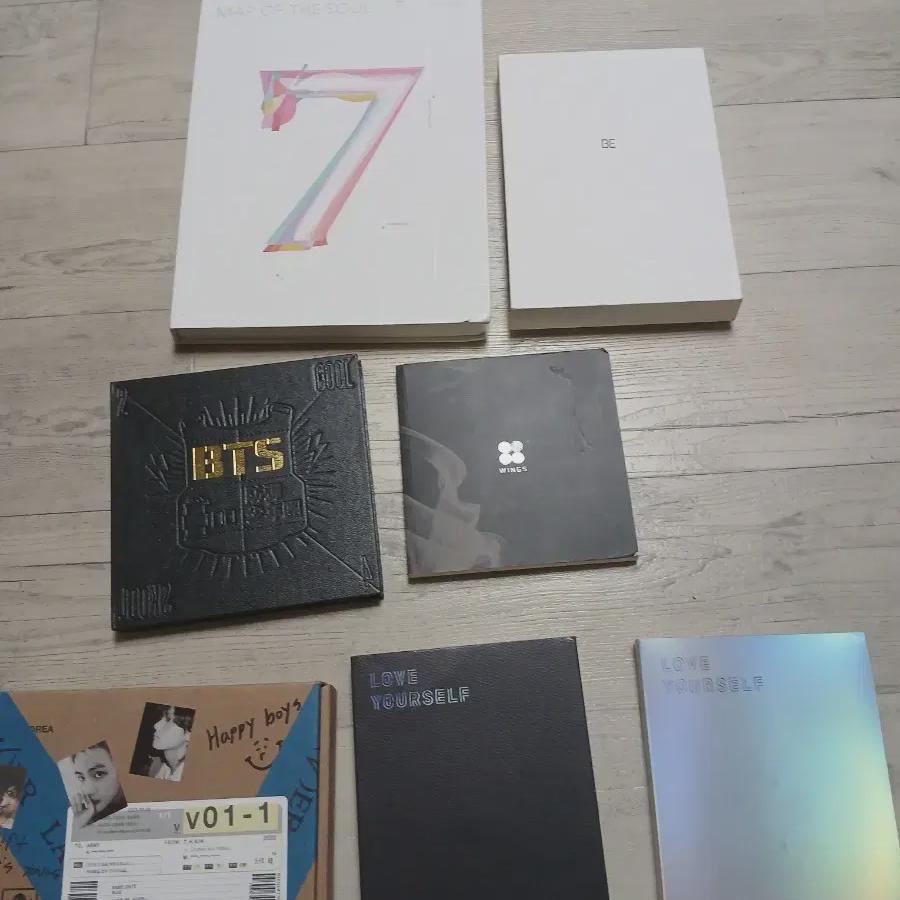 

Оптовая продажа 7 альбомов BTS