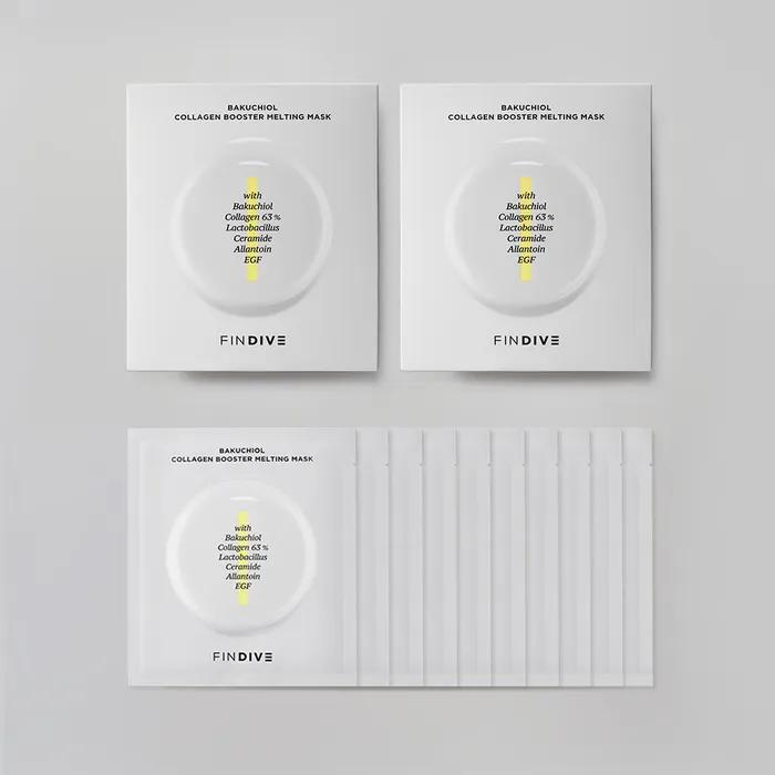 

Bakuchiol Collagen Booster Melting Mask 5 Sheets x 2