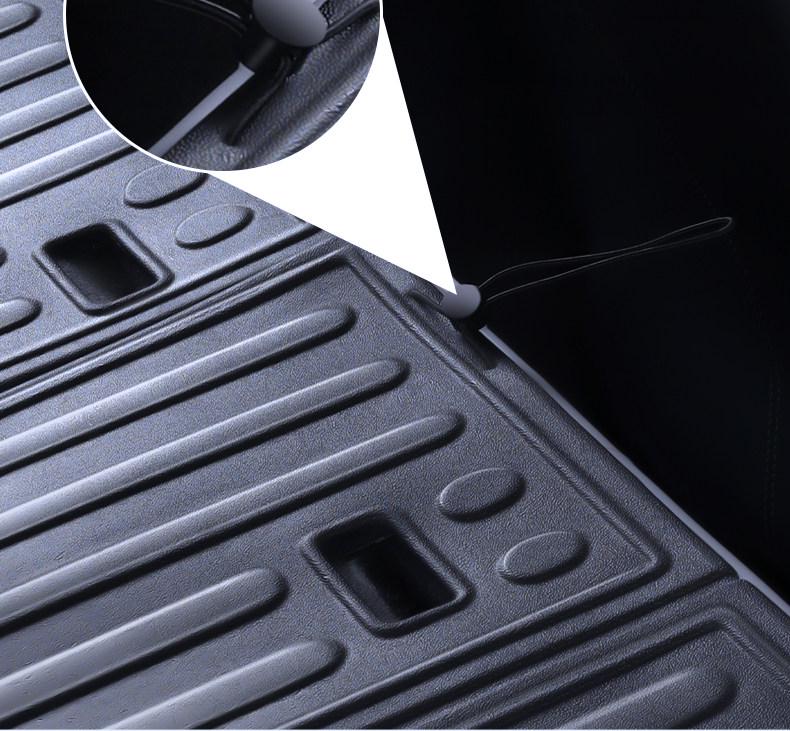 Compatible TPE Trunk & Backrest Mat for Xiaomi SU7/YU7 - Waterproof Car Interior Accessory
