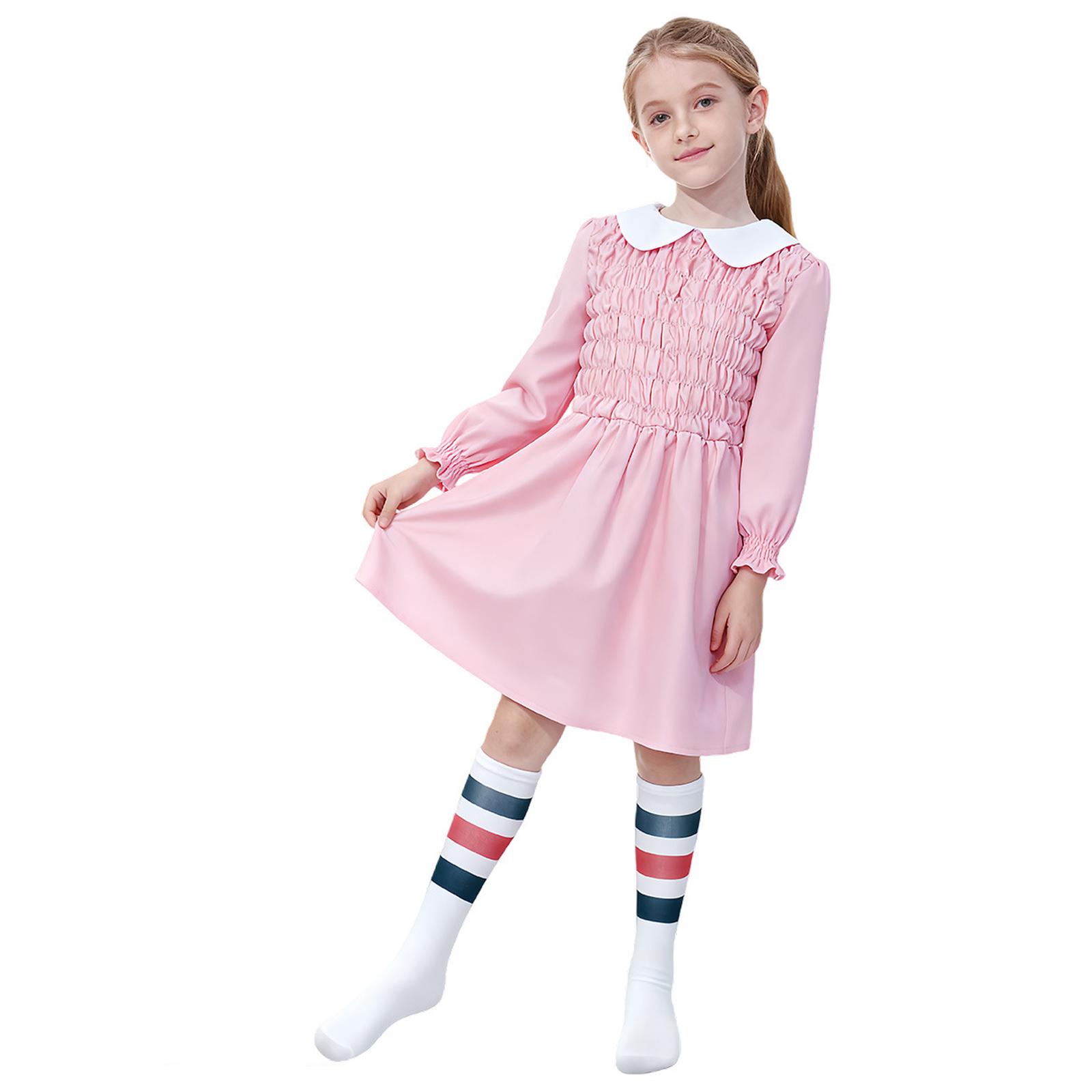 

Children s Cosplay Long-Sleeved Pan Collar Dress 110