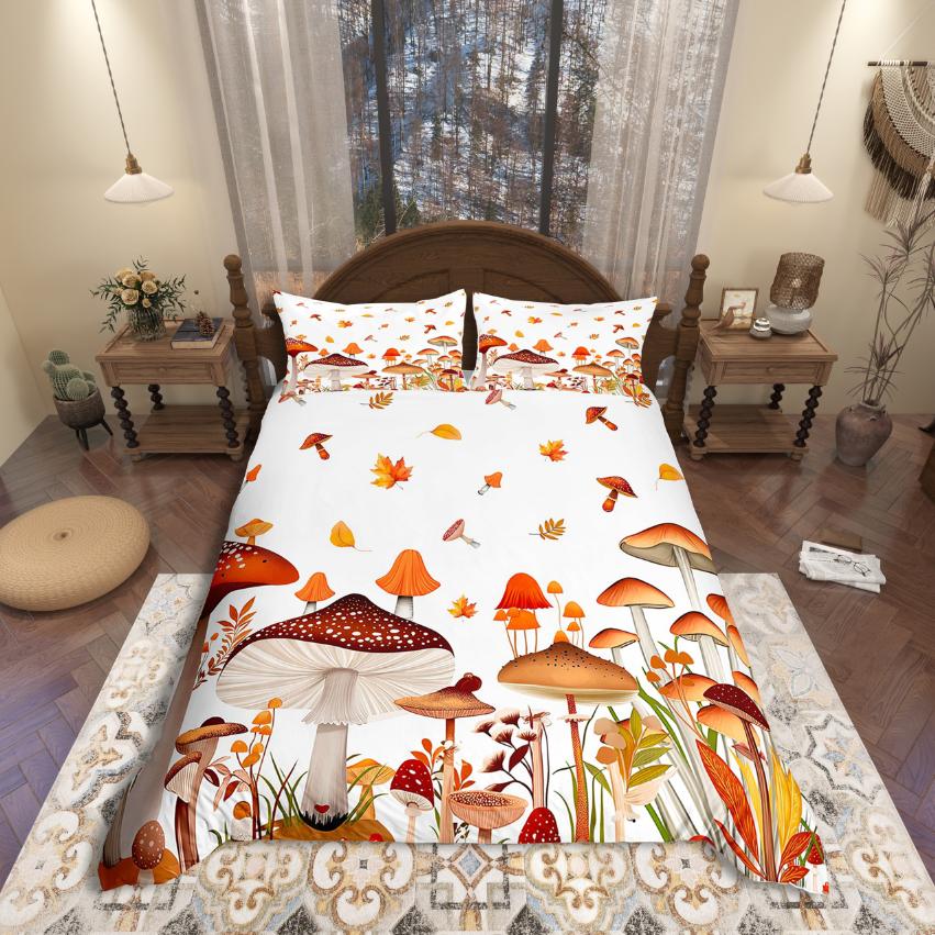 Comforter Homewish Retro Rustic Flower Chic Butterfly Comforter Setpink Red White Bed Set For Girls