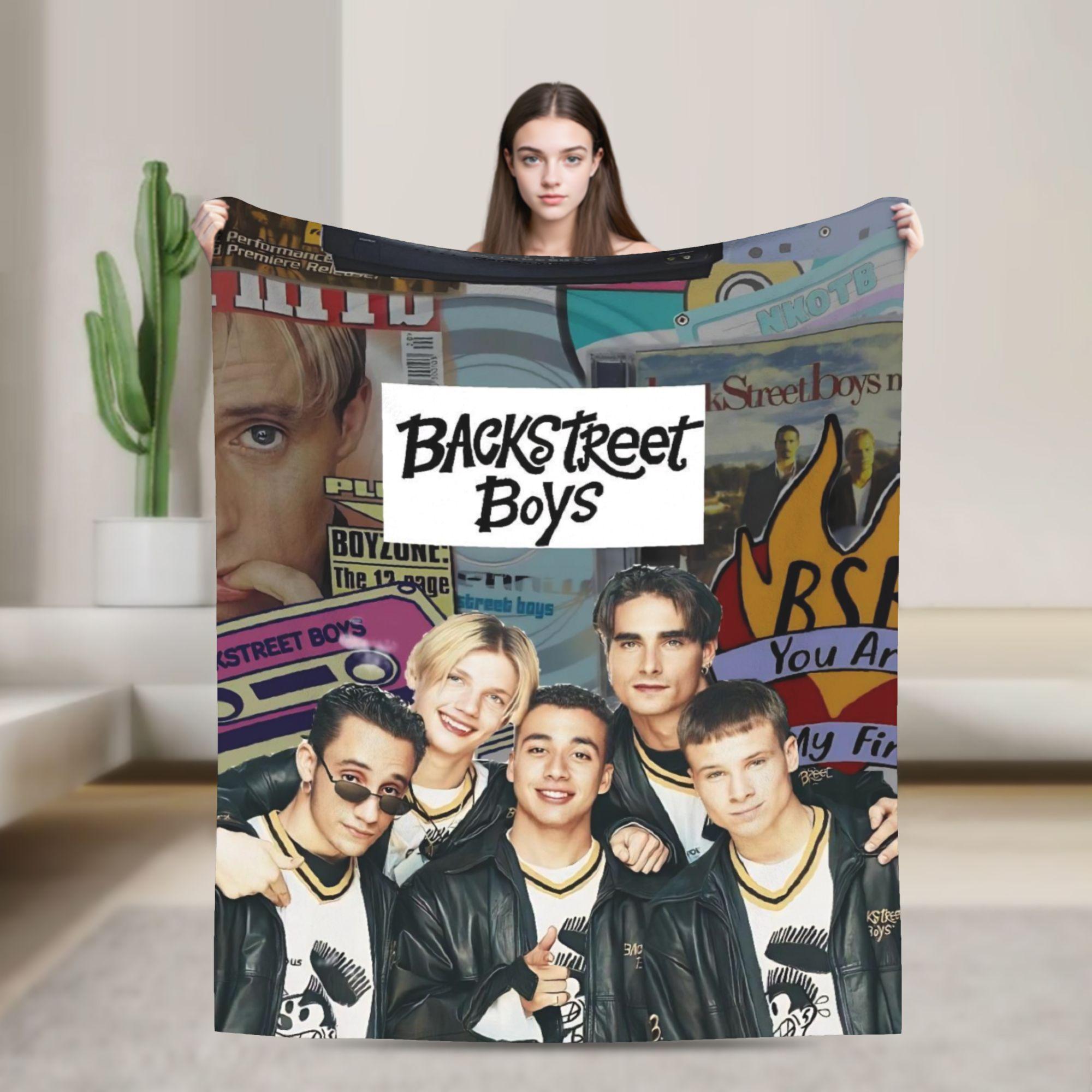 

BSB Backstreet Boys Band Blanket Quality Warm Soft Throw Blanket Autumn Decorative Living Room Funny Bedspread 30x40in
