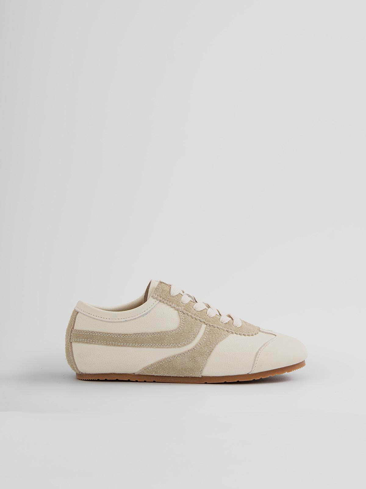 

Women’s Retro Sneakers Leather Suede German Style Casual Trainers 40 кавовий