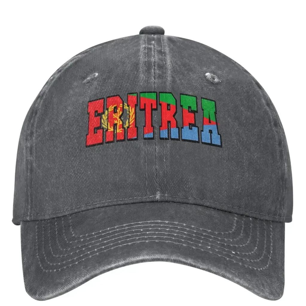 Eritrea Country Flag Baseball Cap Typography Classic Tenni Skate Hot Sale Trucker Dad Hat Unisex Men Sun protection Baseball Cap