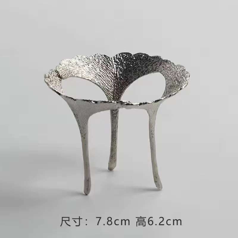 Pure Tin Tea Drain Handmade Hammer Embossed Anti-oxidation Tea Filter Kung Fu Tea Set Accessories Tea Drain Tea Strainers