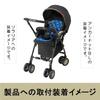 Aprica Smooth Stylish Mat Northern Flow PK Child Junior Bed Sweat Absorbing Genuine 98656 (Child Seat, & Seat, Stroller, High-Low Mat)