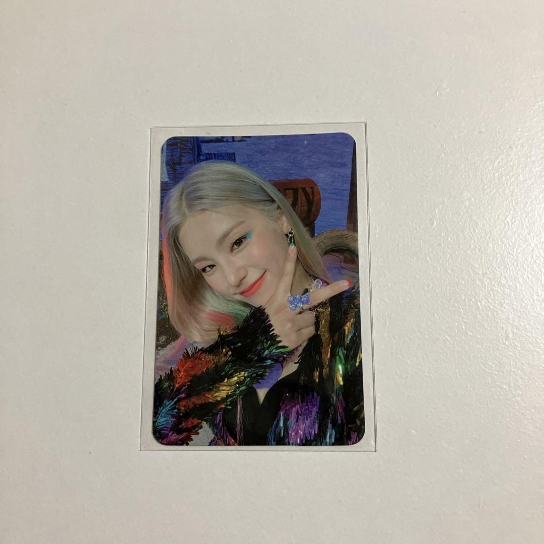 

[USED] ITZY notshy China Yeji trading card