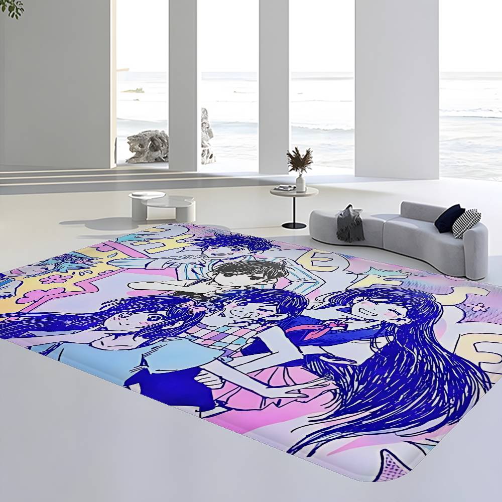 Anime Omori Bathroom Mat Kids Room Bedroom Decoration Balcony Anti-Slip Doormat Living Room Welcome Rug