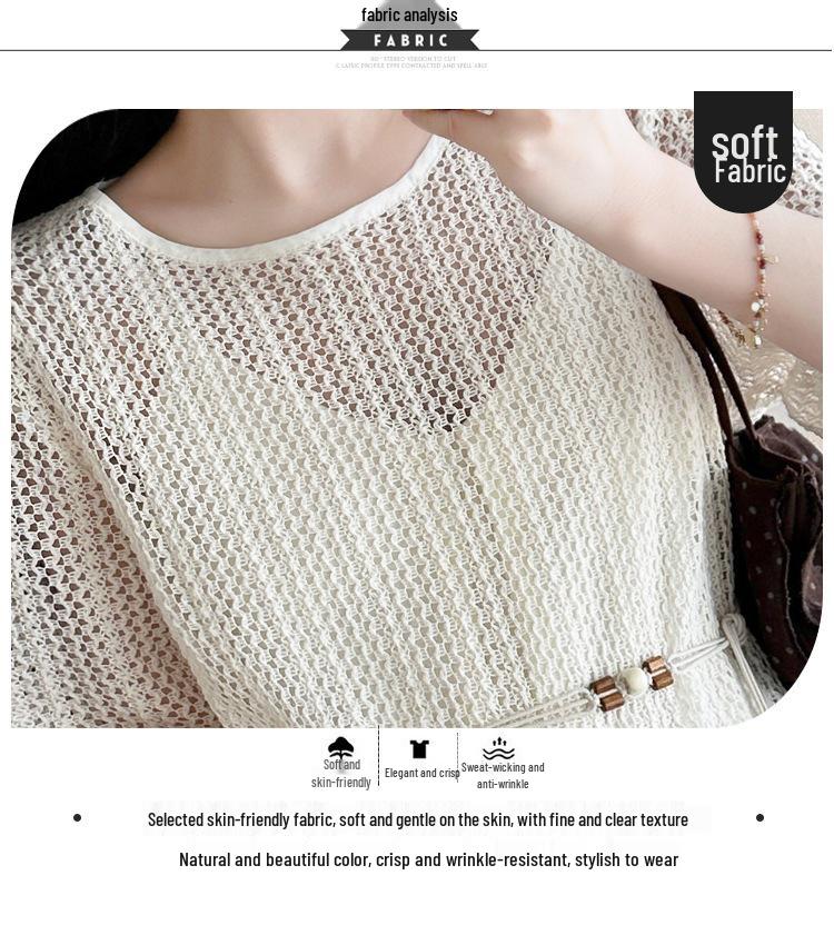 Spring/Summer 2026 Maternity Cover-Up Top & Camisole Dress: Vacation Style Two-Piece Set