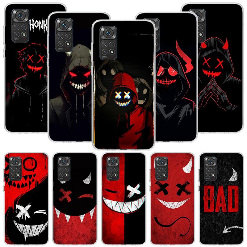 Devil Bad Boy Anime Phone Case For Xiaomi Redmi Note 15 14 13 12S 12 Pro Plus 11S 11E 11 11T 10S 10 Art Soft Pattern Cover Redmi