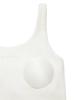 Gelato Pique Feuchtigkeitsspendendes Ripp-Camisole PWCT252272OWHTF mit Cup-Einsatz