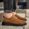 Classic Suede Leather Oxford Shoes For Men Flats Comfortable Casual Shoes Moccasins Men Footwear