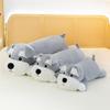 Pug Schnauzer Plush Hugging Pillow - Leg Clamping Toy for Bedroom & Gift