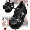 Fashion JK Cake Shoes Japan Lolita Denim Cosplay Kawaii Punk High Heels Thick Soled Girl Sponge Shoes Increase Height 5-8cm Cake Shoes