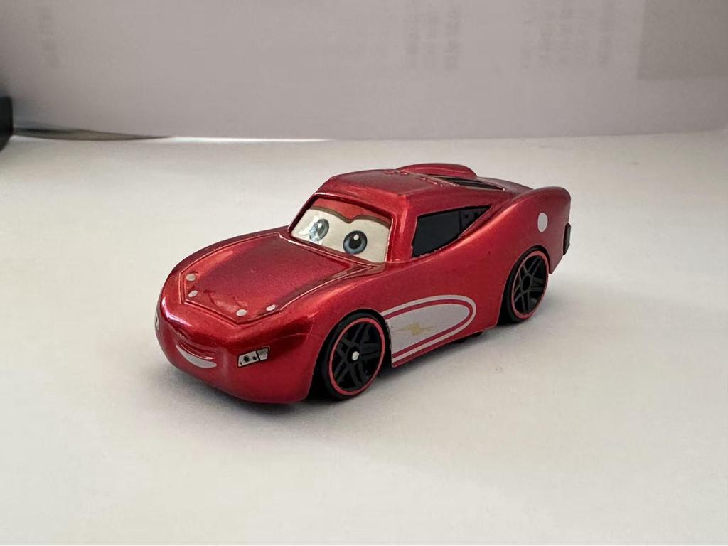 Cars 3 Lightning McQueen & Storm Alloy Toy Set - Black, Mater Edition, Kids' Gift