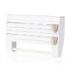 Kitchen Cling Film Tissue Holder Sliding Knife Cutter Aluminum Foil Barbecue Paper Cutting Box Household Towel Storage Racks