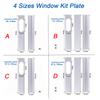 Adjustable Portable Air Conditioner Window Kit Slide Plate Wind Shield  Window Adapter Connector Air Conditioning Accessories