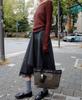 Gilyeong Asymmetrical Cotton Lace Skirt_Check