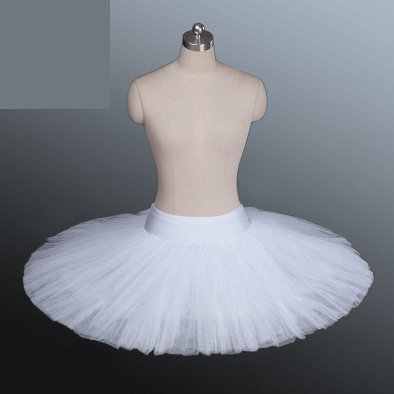 Women's Professional Platter Tutu Black White Red Ballet Dance Costume Tutu Ballet Adult Ballet Dance Skirt with Underwear