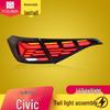 LED Tail Light Assembly for 11th Gen Honda Civic 2022-2025 with Dynamic Sequential Turn Signals