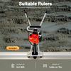 Gas Concrete Screed Power Unit  Concrete Leveling Portable Type 900W Power 260kg Force Adjustable Handle Stainless Steel Frame
