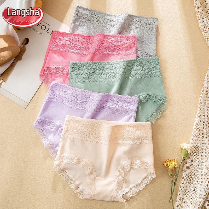 

Хлопковые послеродовые женские утягивающие трусы с высокой талией Langsha M/160 (Waist 1.9-2.1 ft)