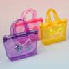 Pvc Girl Heart Butterfly Knot Mini Coin Purse With Waterproof Storage For Casual Use