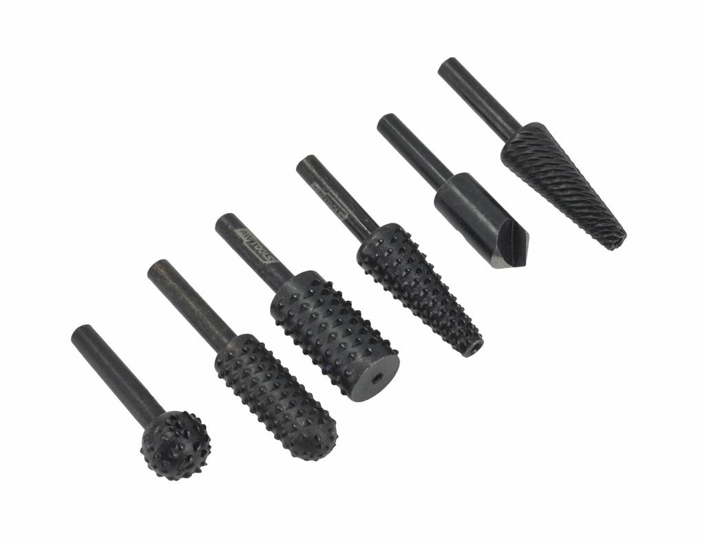 Awtools Frezy Do Metalu 2Szt. I Drewna 4Szt.